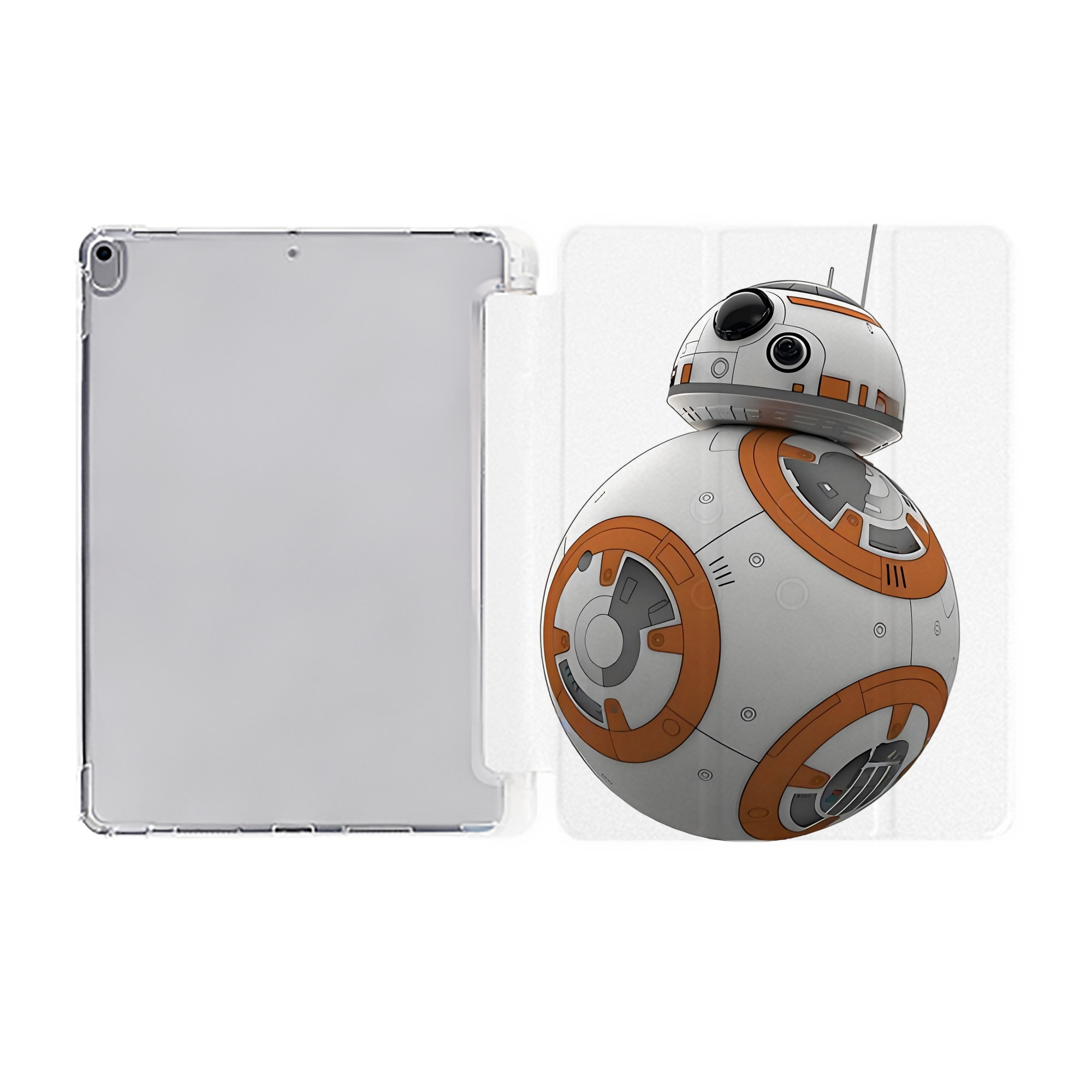 （画像用） スター・ウォーズ Star Wars IPad ケース ペン収納付き 三つ折りスタンド PUレザー×シリコン 対応機種9.5/10.5/10.9インチ